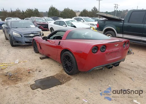 2005 Chevrolet Corvette из США, поврежденный, VIN 1G1YY24U655111322